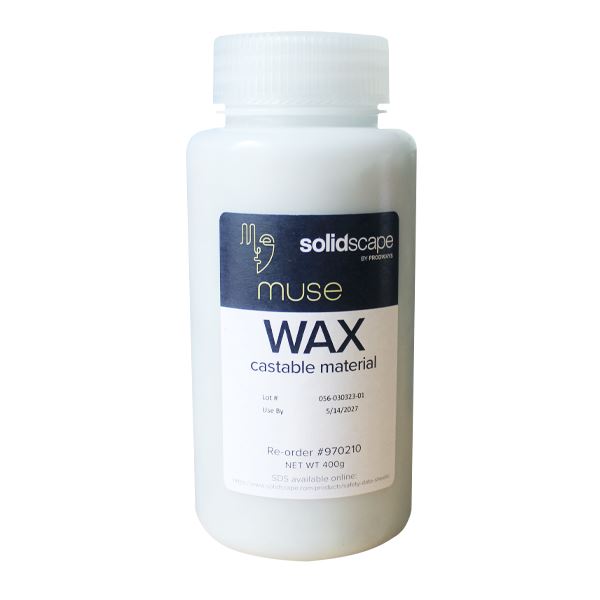 Build material Muse Wax for Solidscape Muse 3D Printer