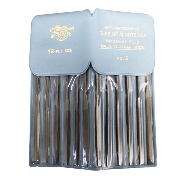 Precision Needle File Set (12 pcs), 140 mm, #6