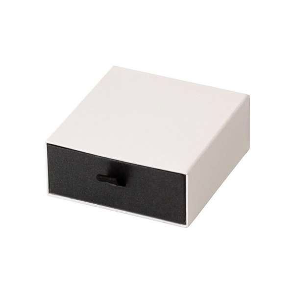 KAREN Small set Jewellery Box - White, 64x64 mm