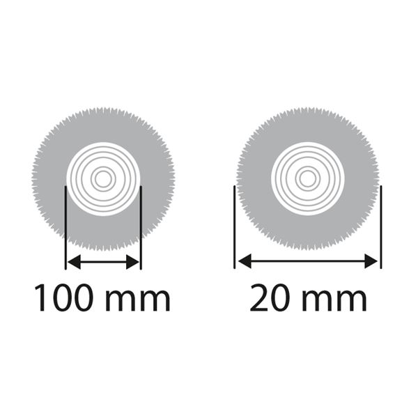 Filckorong, 100x20 mm